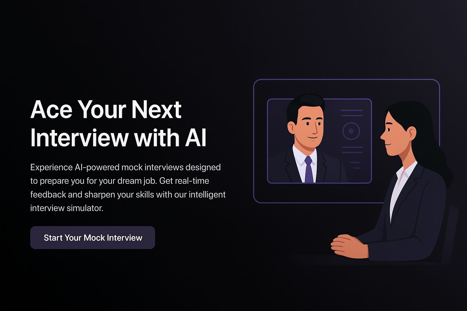 AI Mock Interview - Professional interview preparation with artificial intelligence